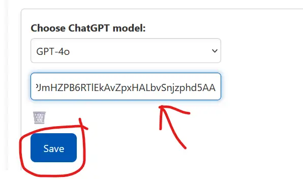 api key